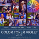 Color Toner Violet LUT
