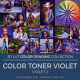 Color Toner Violet LUT